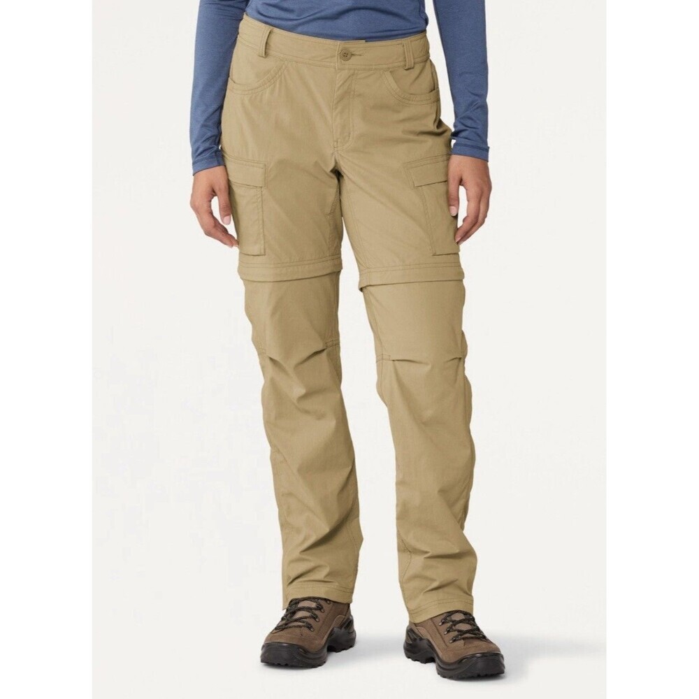 REI Co-op Sahara Convertible Pants Women's Size 18W Beige Tan Outdoors Hiking